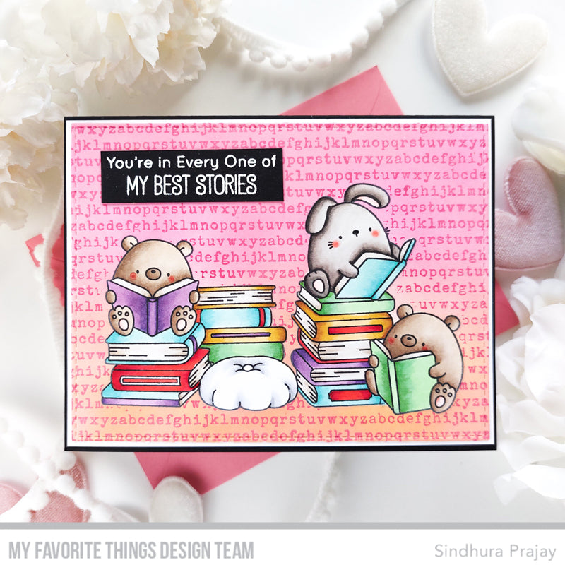 Handmade card from Sindhu Prajay featuring products from My Favorite Things #mftstamps