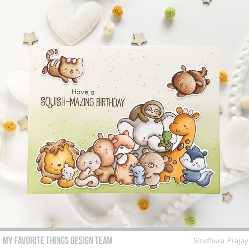 Handmade card from Sindhu Prajay featuring products from My Favorite Things #mftstamps