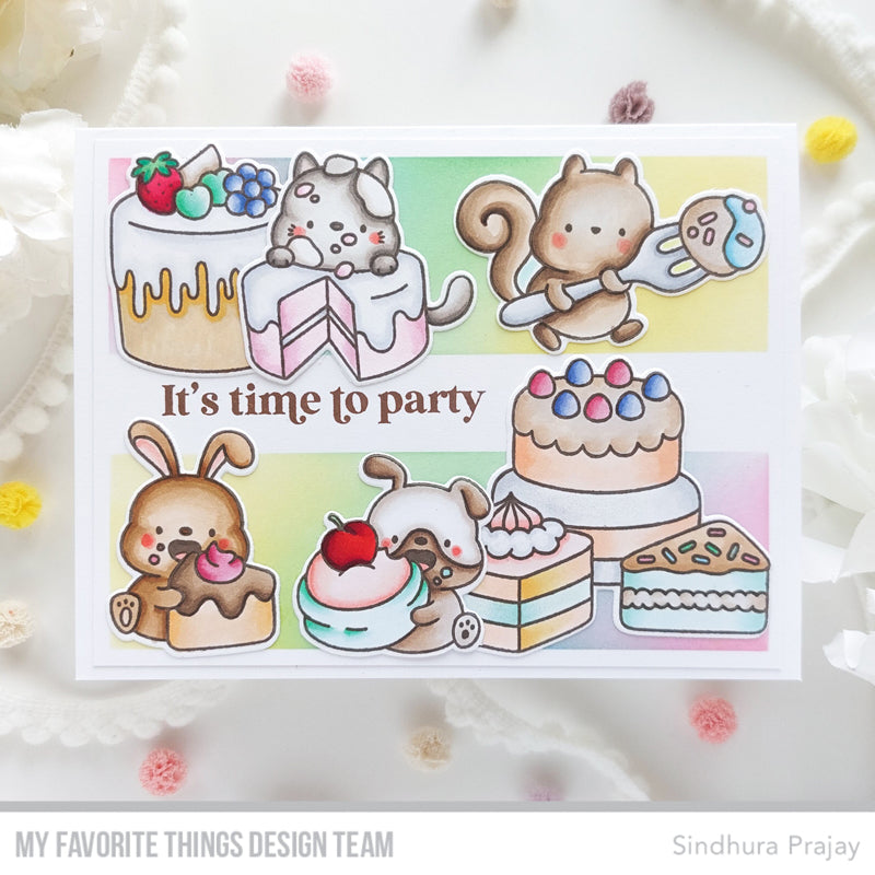 Handmade card from Sindhu Prajay featuring products from My Favorite Things #mftstamps