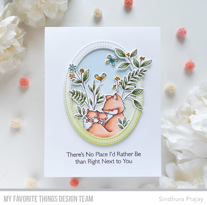 Handmade card from Sindhura Prajay featuring products from My Favorite Things #mftstamps