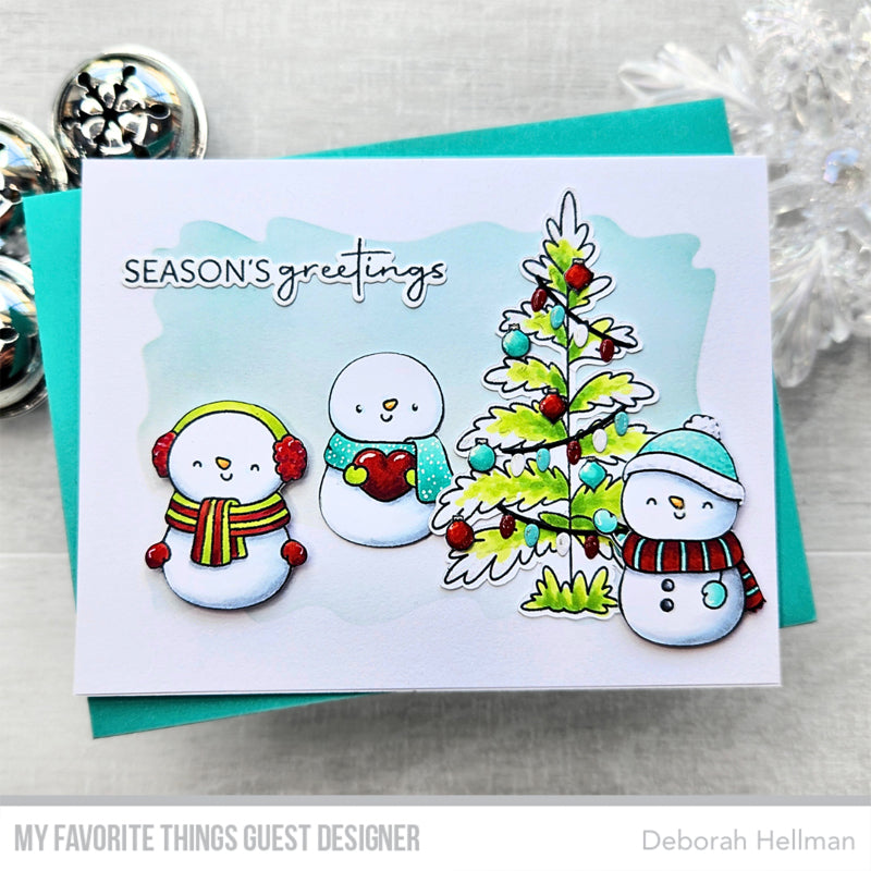 Handmade card from Deborah Hellman featuring products from My Favorite Things #mftstamps