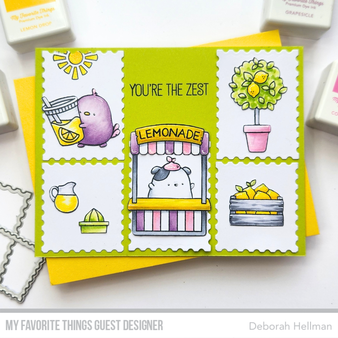 Handmade card from Deborah Hellman featuring products from My Favorite Things #mftstamps