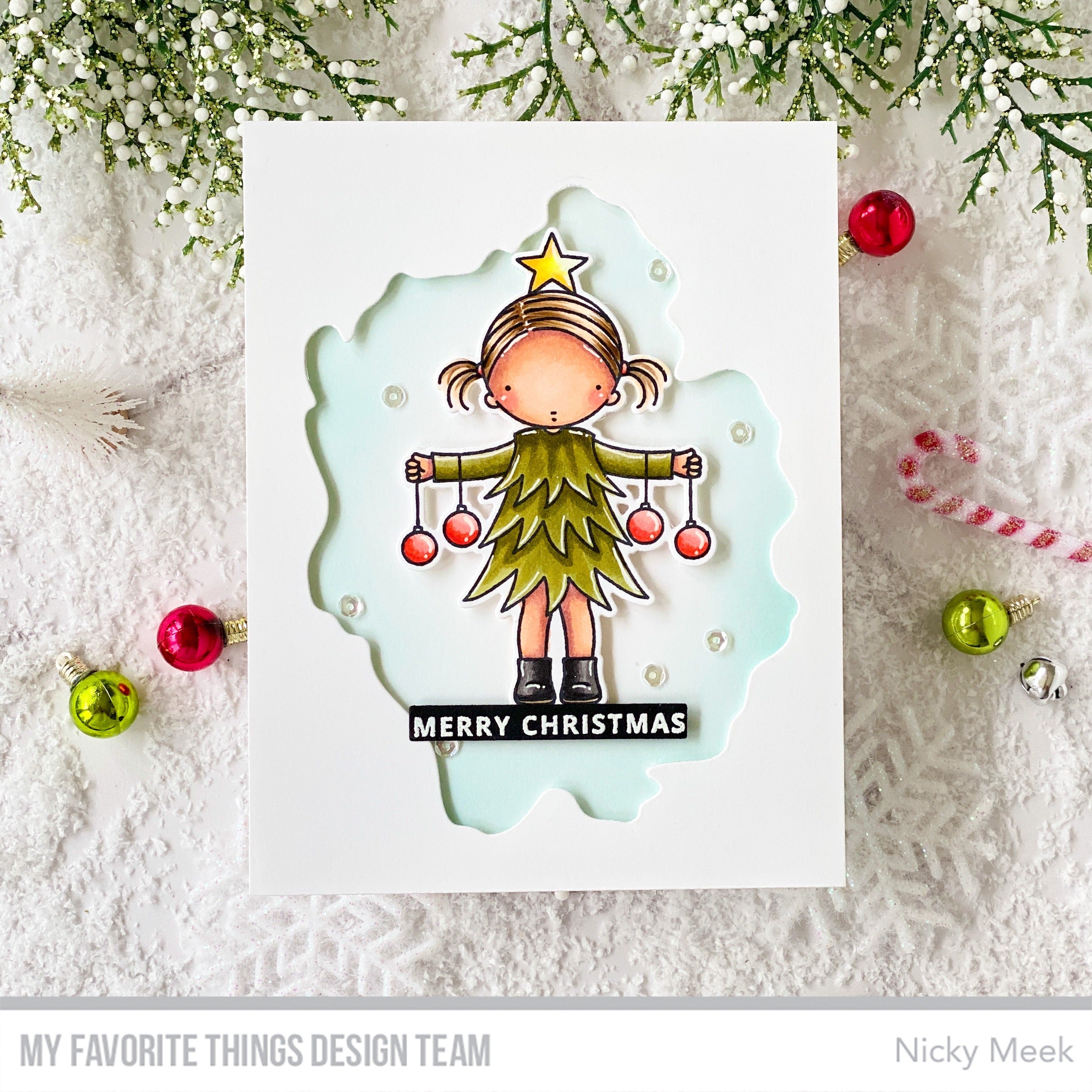 Handmade cards from Nicky Meek featuring products from My Favorite Things #mftstamps