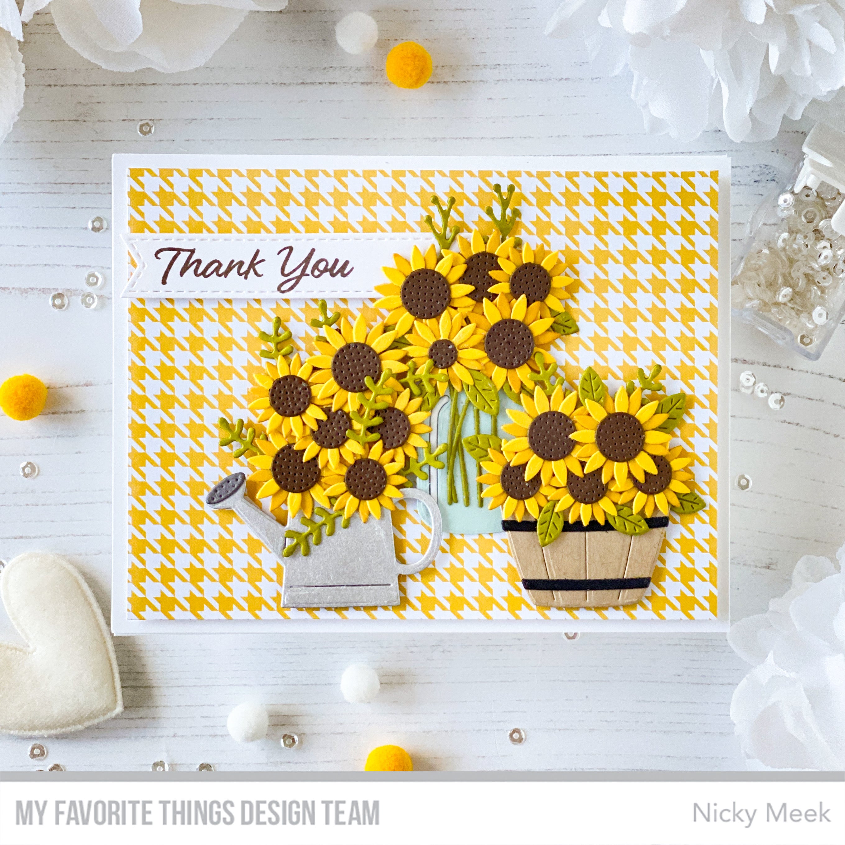 Handmade card from Nicky Meek featuring products from My Favorite Things #mftstamps