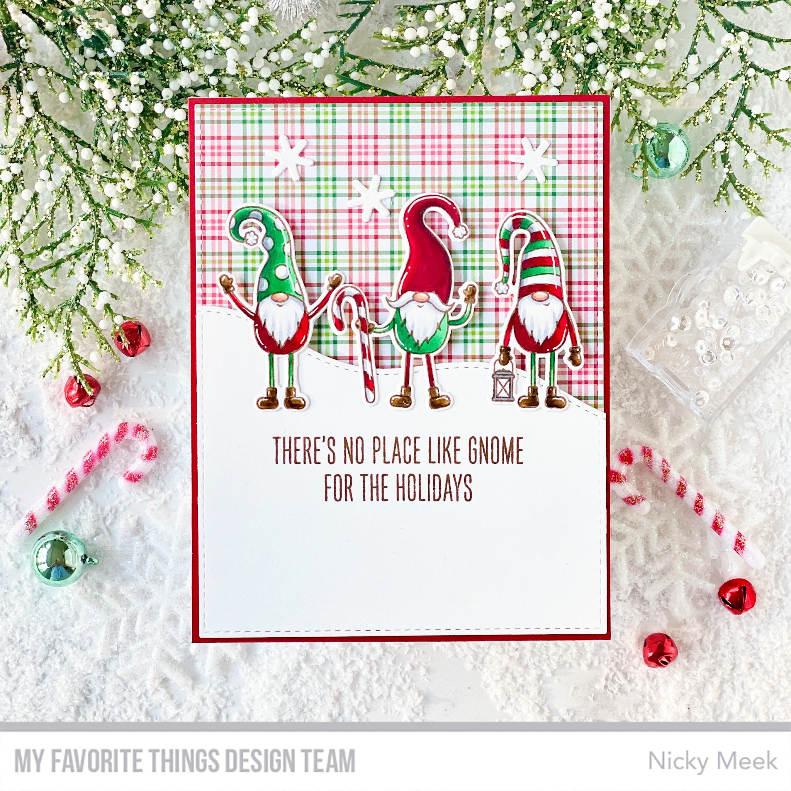 Handmade card from Nicky Meek featuring products from My Favorite Things #mftstamps