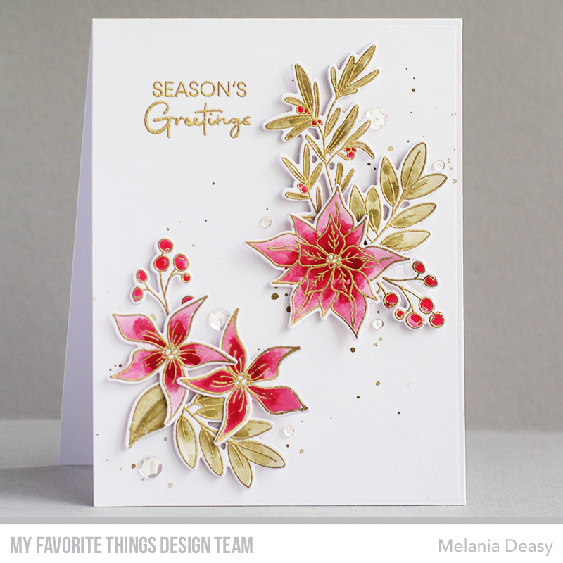 Handmade card from Melania Deasy featuring products from My Favorite Things #mftstamps