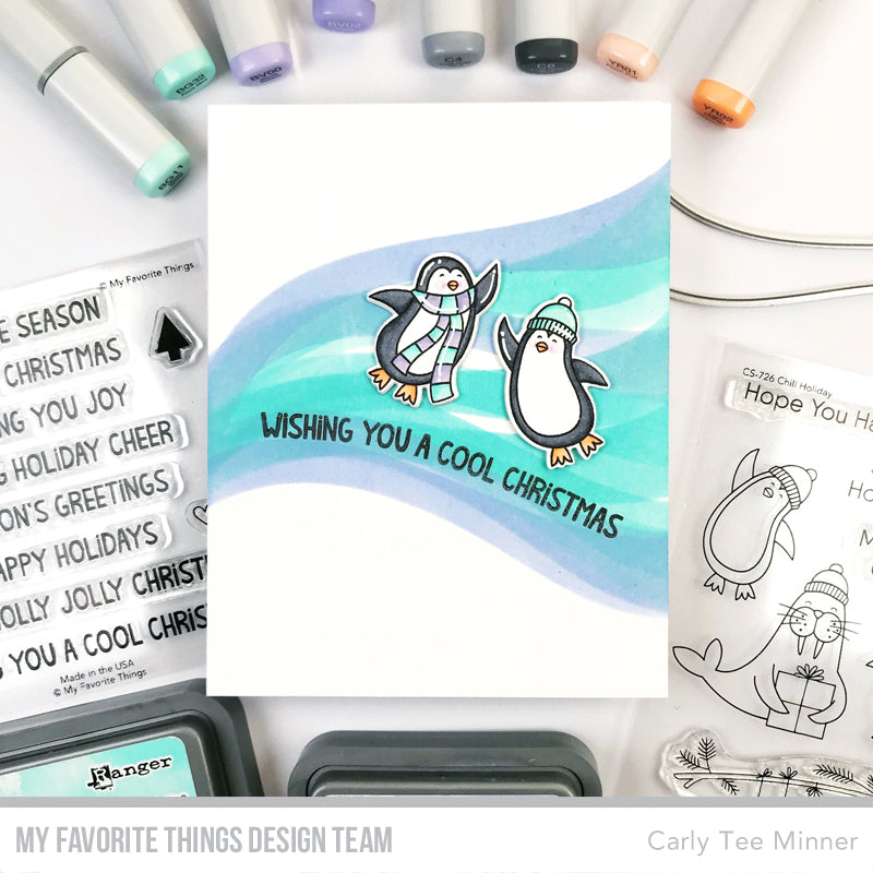 Handmade card from Carly Tee Minner featuring products from My Favorite Things #mftstamps