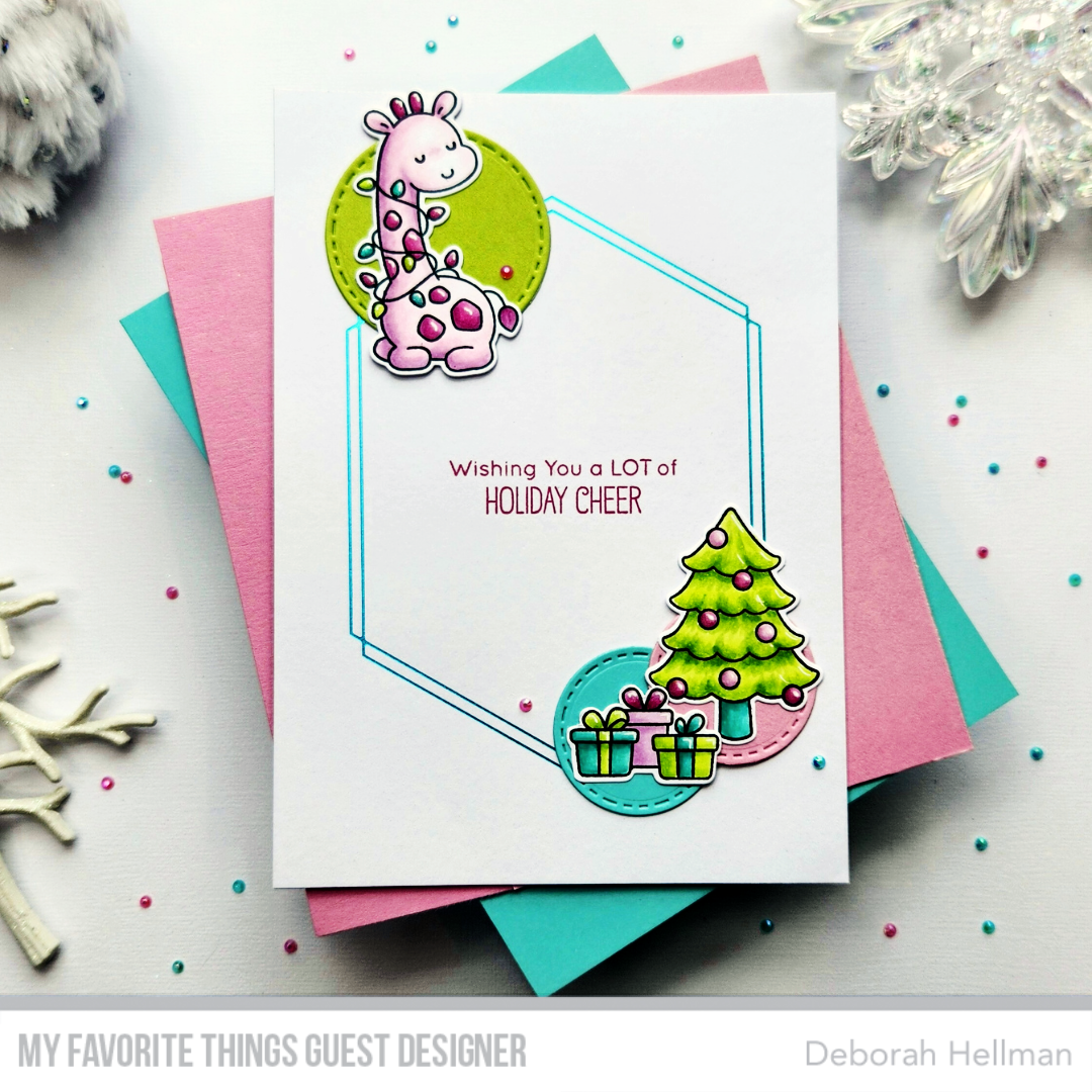 Handmade card from Deborah Hellman featuring products from My Favorite Things #mftstamps