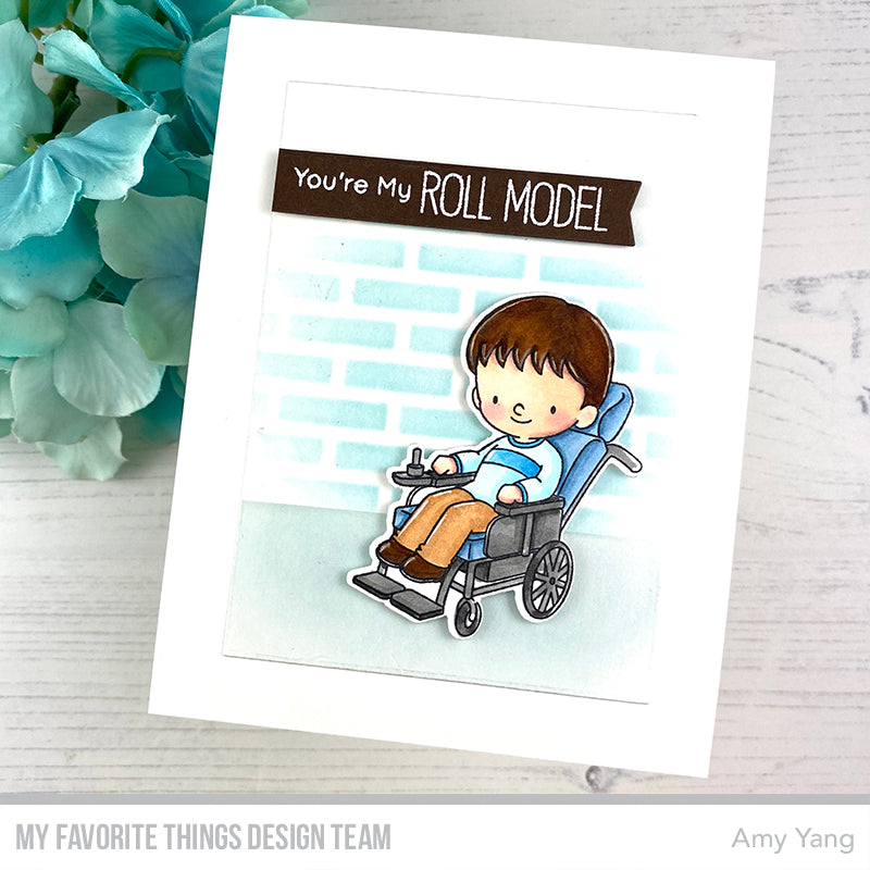 Handmade card from Amy Yang featuring products from My Favorite Things #mftstamps