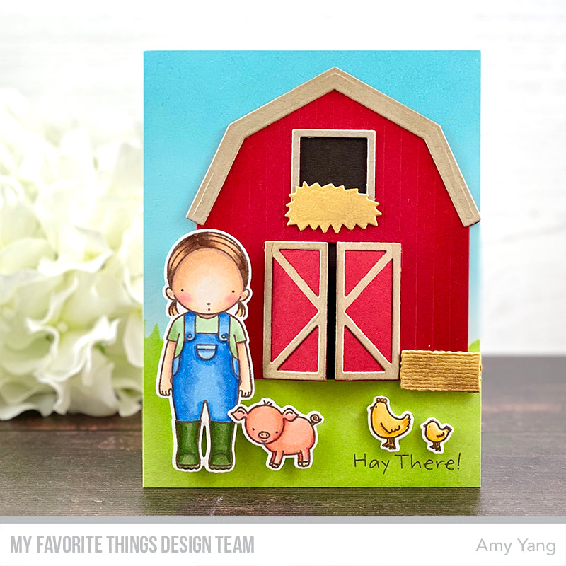 Handmade card from Amy Yang featuring products from My favorite Things #mftstamps