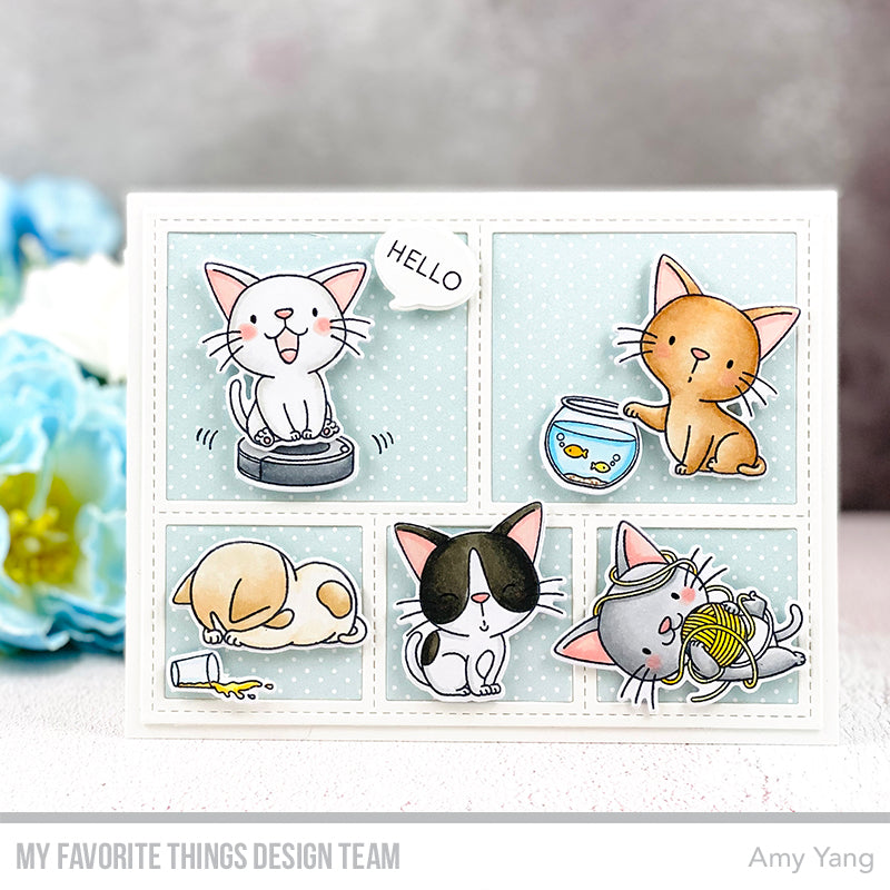 Handmade card from Amy Yang featuring products from My Favorite Things #mftstamps