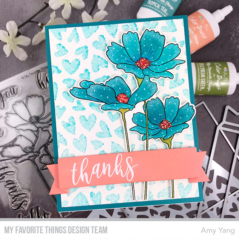 Handmade card from Amy Yang featuring products from My Favorite Things #mftstamps