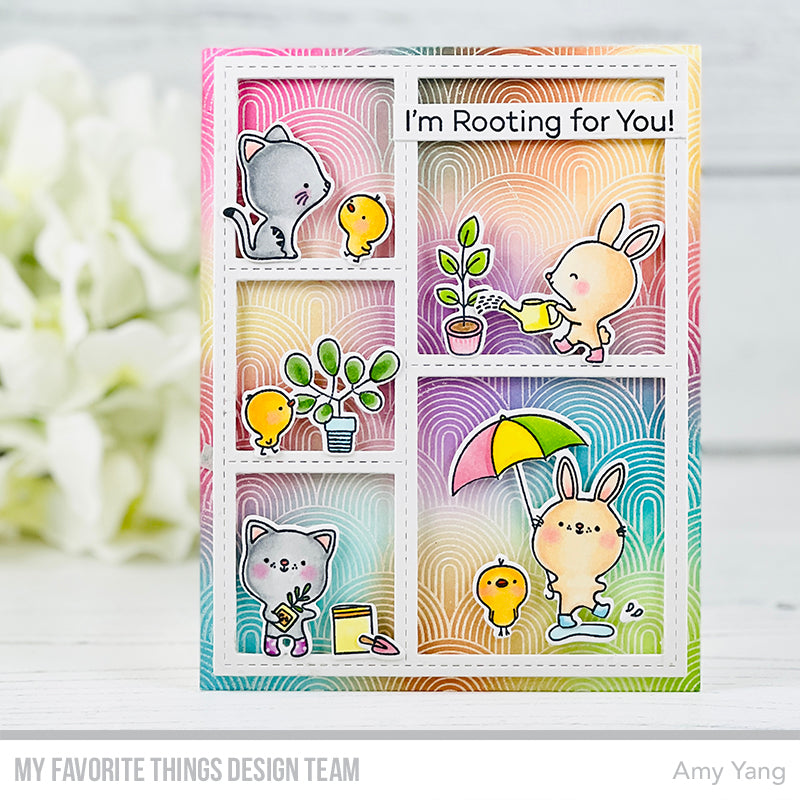 Handmade card from Amy Yang featuring products from My Favorite Things #mftstamps