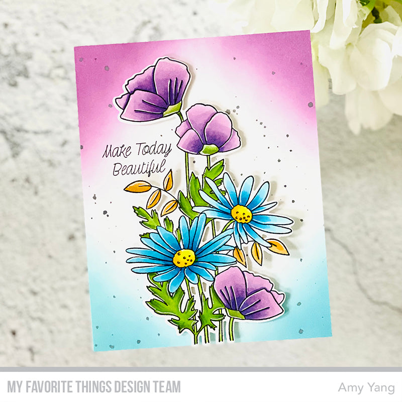 Handmade card from Amy Yang featuring products from My Favorite Things #mftstamps