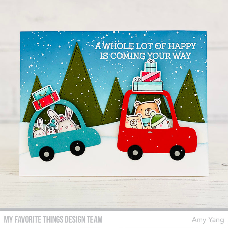 Handmade card from Amy Yang featuring products from My Favorite Things #mftstamps