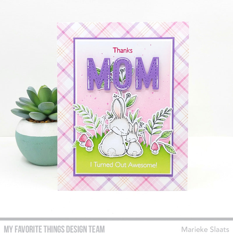 Handmade card from Marieke Slaats featuring products from My Favorite Things #mftstamps