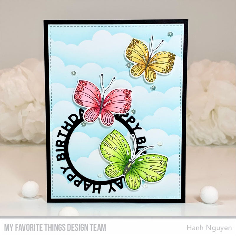 Handmade card from Hanh Nguyen featuring products from My Favorite Things #mftstamps