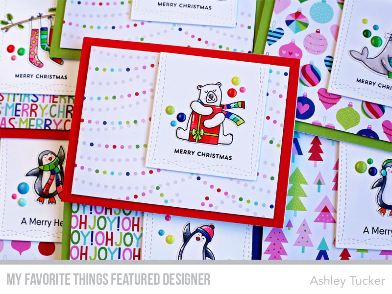 Handmade cards from Ashley Tucker featuring products from My Favorite Things #mftstamps