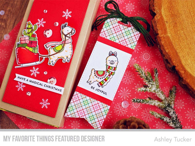 Handmade stocking stuffer from Ashley Tucker featuring products from My Favorite Things #mftstamps