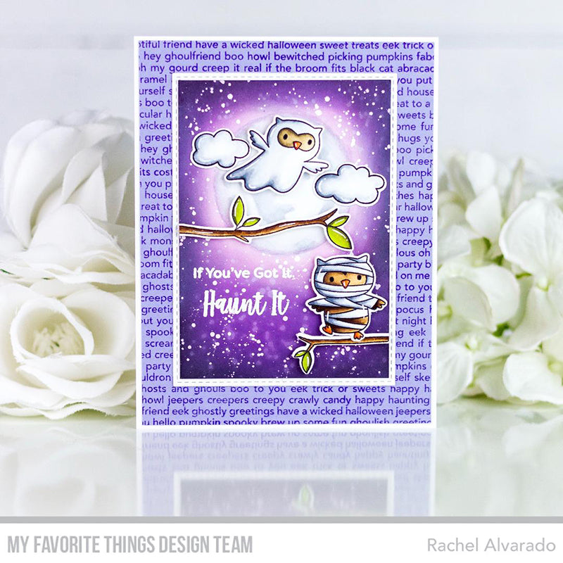 Handmade card from Rachel Alvarado featuring products from My Favorite Things #mftstamps