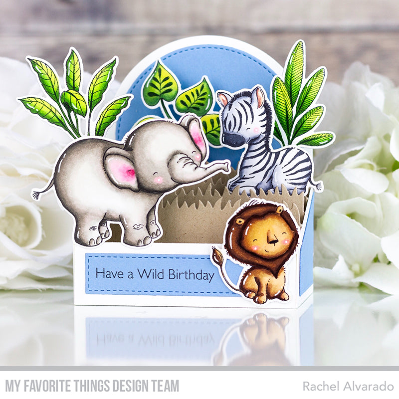 Handmade card from Rachel Alvarado featuring products from My Favorite Things #mftstamps