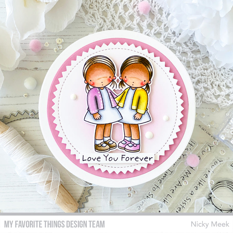 Handmade card from Nicky Meek featuring products from My Favorite Things #mftstamps