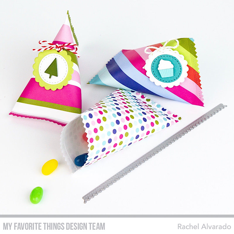 Handmade favors from Rachel Alvarado featuring products from My Favorite Things #mftstamps