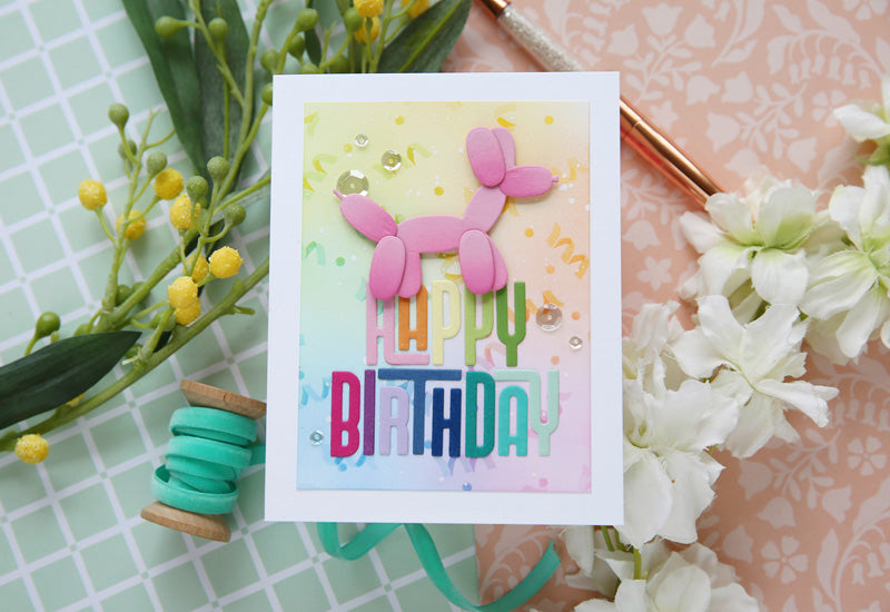 Handmade card from Laura Bassen featuring products from My Favorite Things #mftstamps