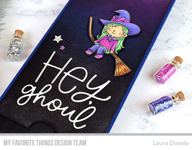 Handmade card from Laura Dovalo featuring products from My Favorite Things #mftstamps