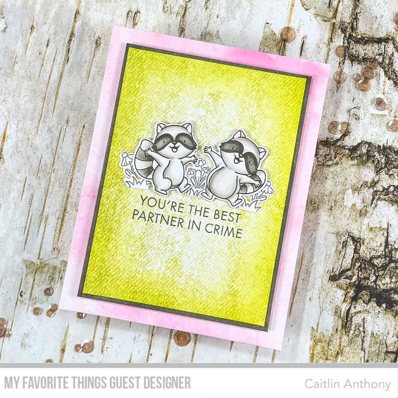 Handmade card from Caitlin Anthony featuring products from My Favorite Things #mftstamps