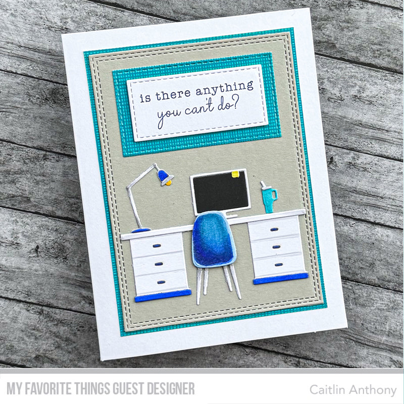 Handmade card from Caitlin Anthony featuring products from My Favorite Things #mftstamps