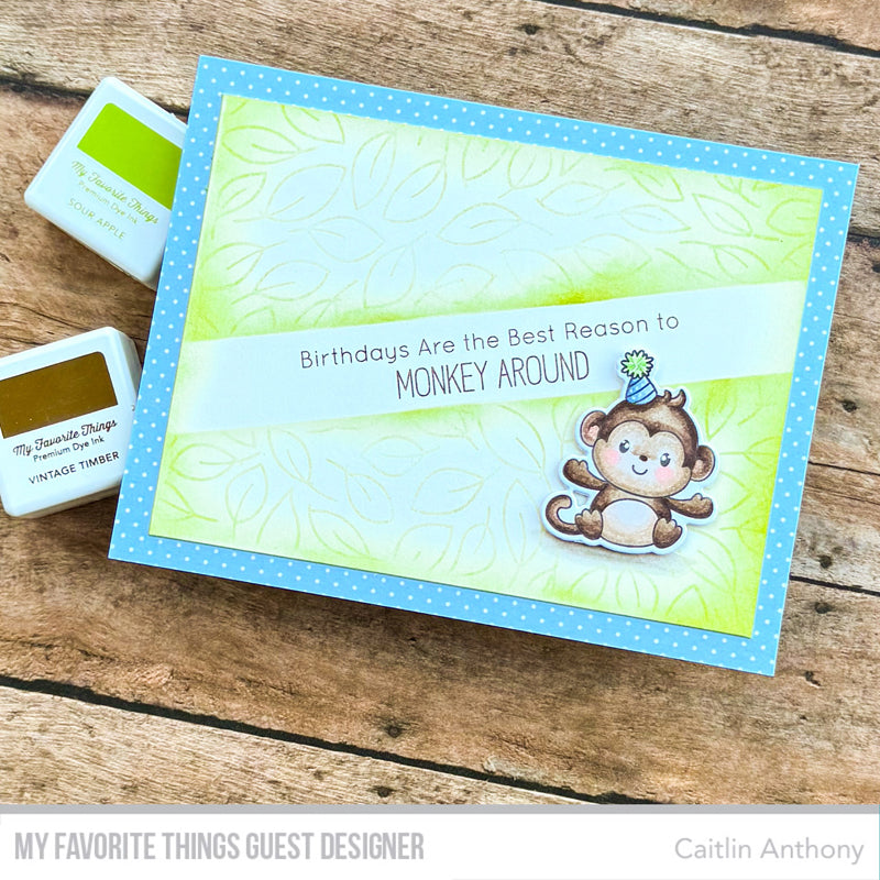 Handmade card from Caitlin Anthony featuring products from My Favorite Things #mftstamps