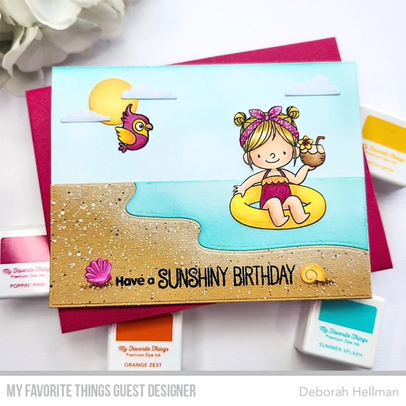 Handmade card from Deborah Hellman featuring products from My Favorite Things #mftstamps