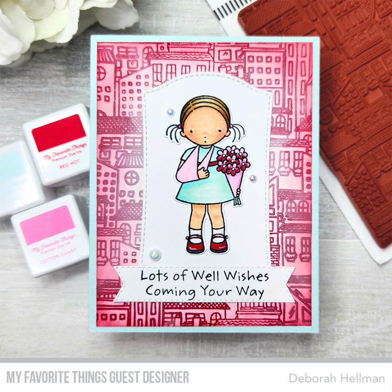 Handmade card from Deborah Hellman featuring products from My Favorite Things #mftstamps