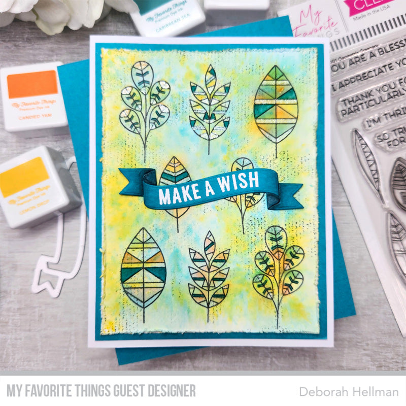 Handmade card from Deborah Hellman featuring products from My Favorite Things #mftstamps