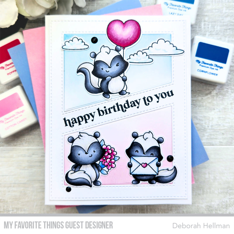 Handmade card from Deborah Hellman featuring products from My Favorite Things #mftstamps