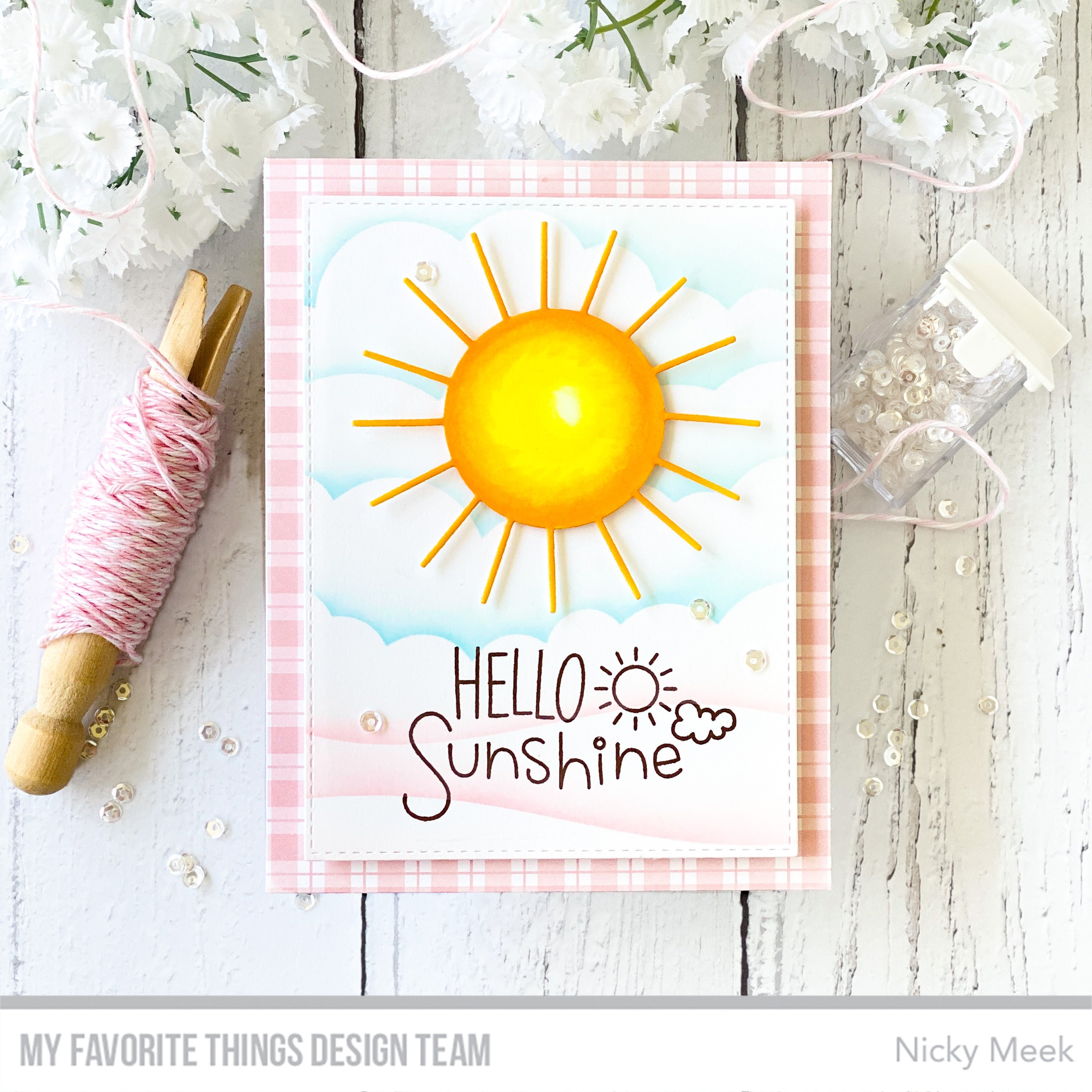 Handmade cards from Nicky Meek featuring products from My Favorite Things #mftstamps