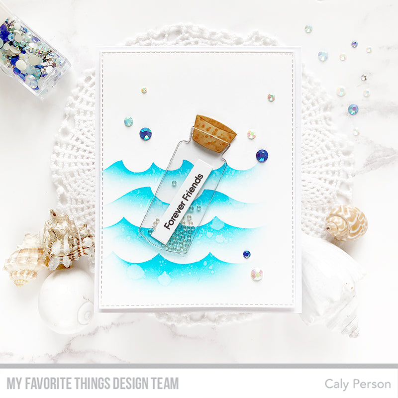 Handmade card from Caly Person featuring products from My Favorite Things #mftstamps