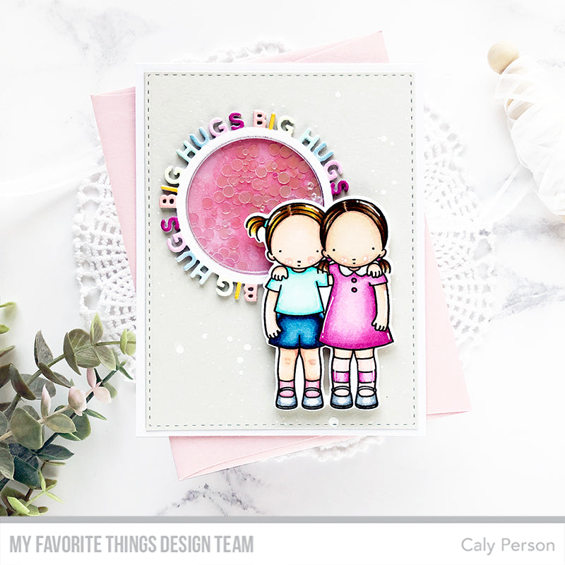 Handmade card from Caly Person featuring products from my Favorite Things #mftstamps