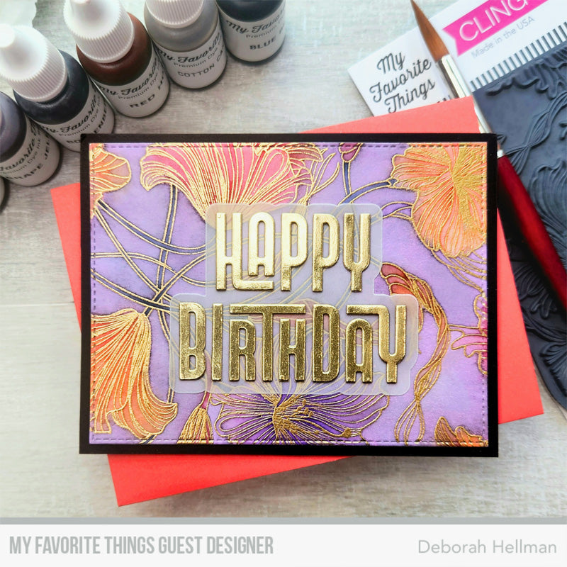 Handmade card from Deborah Hellman featuring products from My Favorite Things #mftstamps