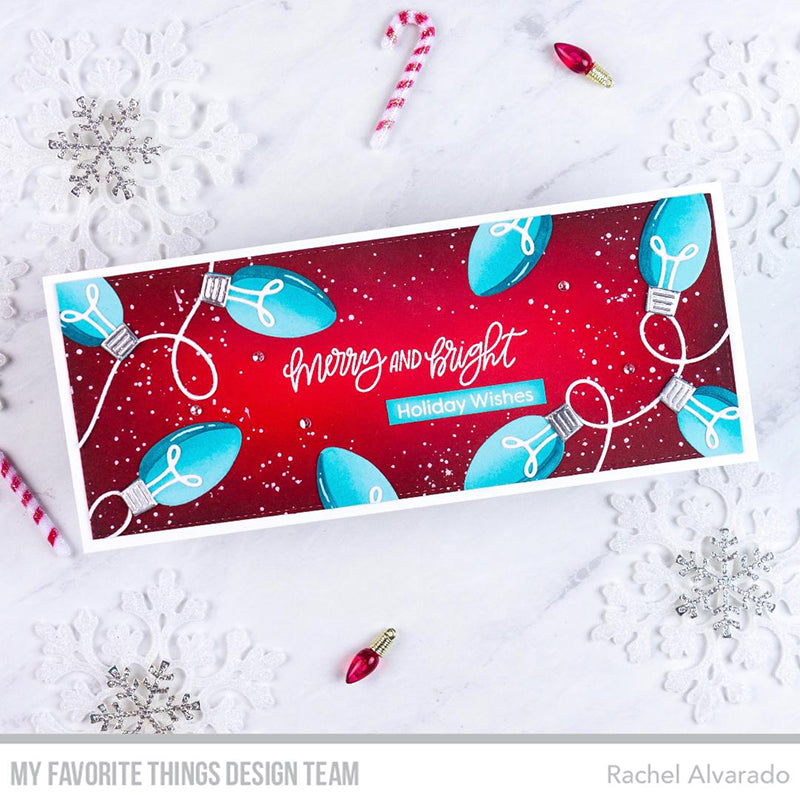 Handmade card from Rachel Alvarado featuring products from My Favorite Things #mftstamps