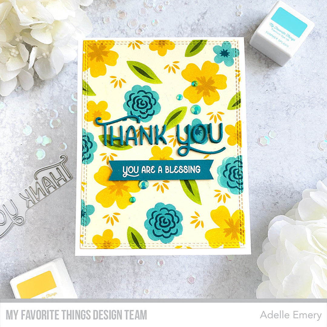 Handmade card from Adelle Emery featuring products from My Favorite Things #mftstamps