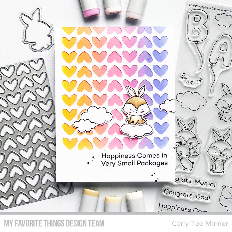 Handmade card from Carly Tee Minner featuring products from My Favorite Things #mftstamps