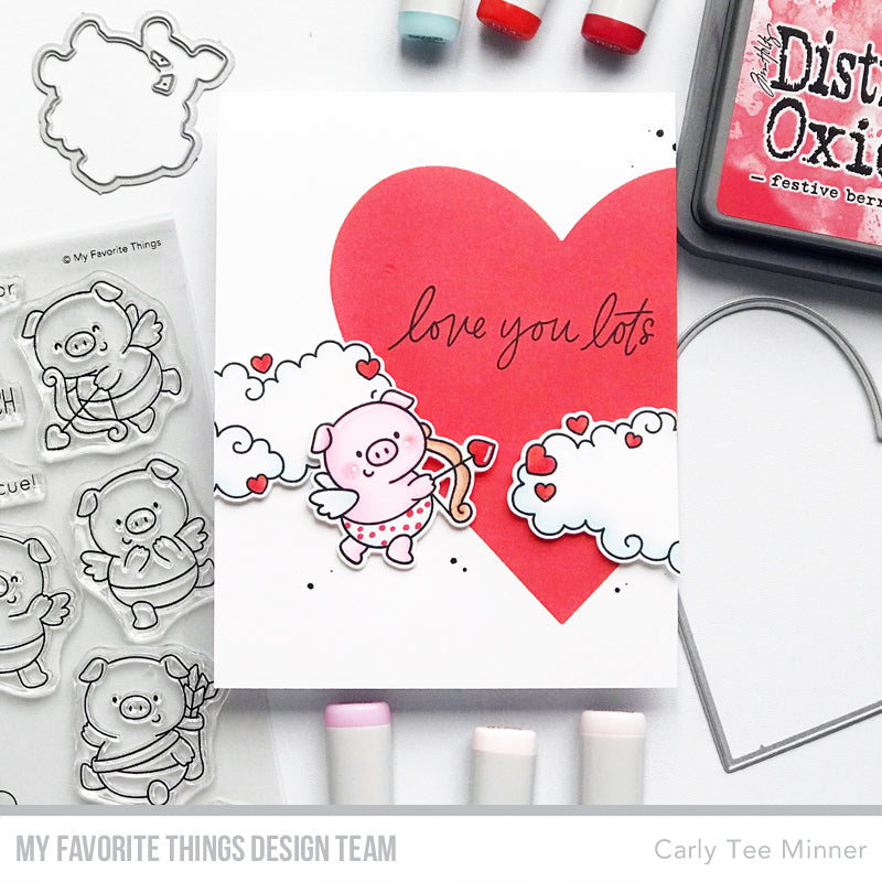 Handmade card from Carly Tee Minner featuring products from My Favorite Things #mftstamps