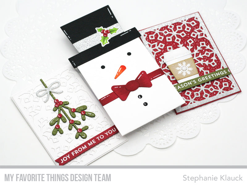 Handmade gift card holders from Stephanie Klauck featuring products from My Favorite Things #mftstamps