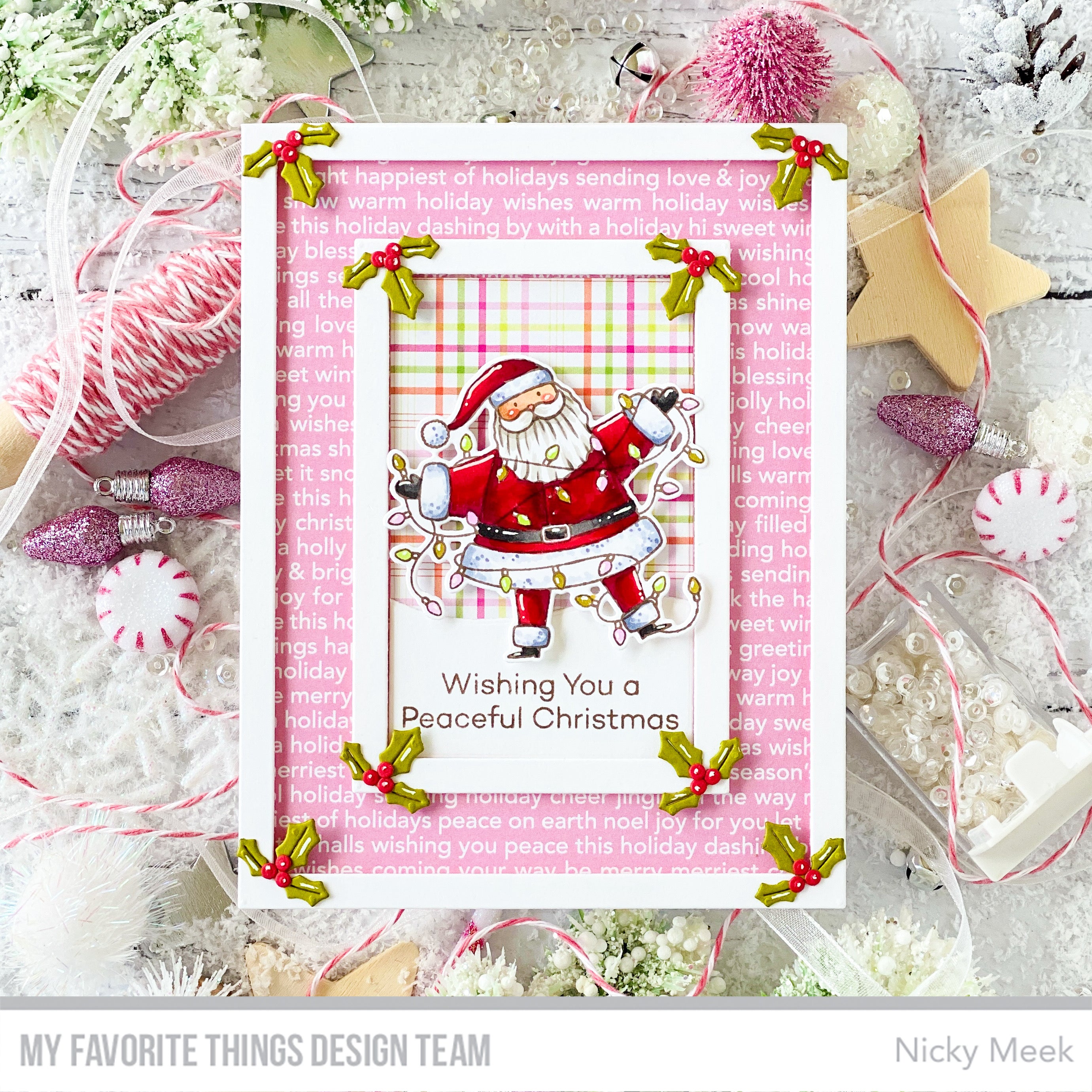 Handmade card from Nicky Meek featuring products form My Favorite Things #mftstamps