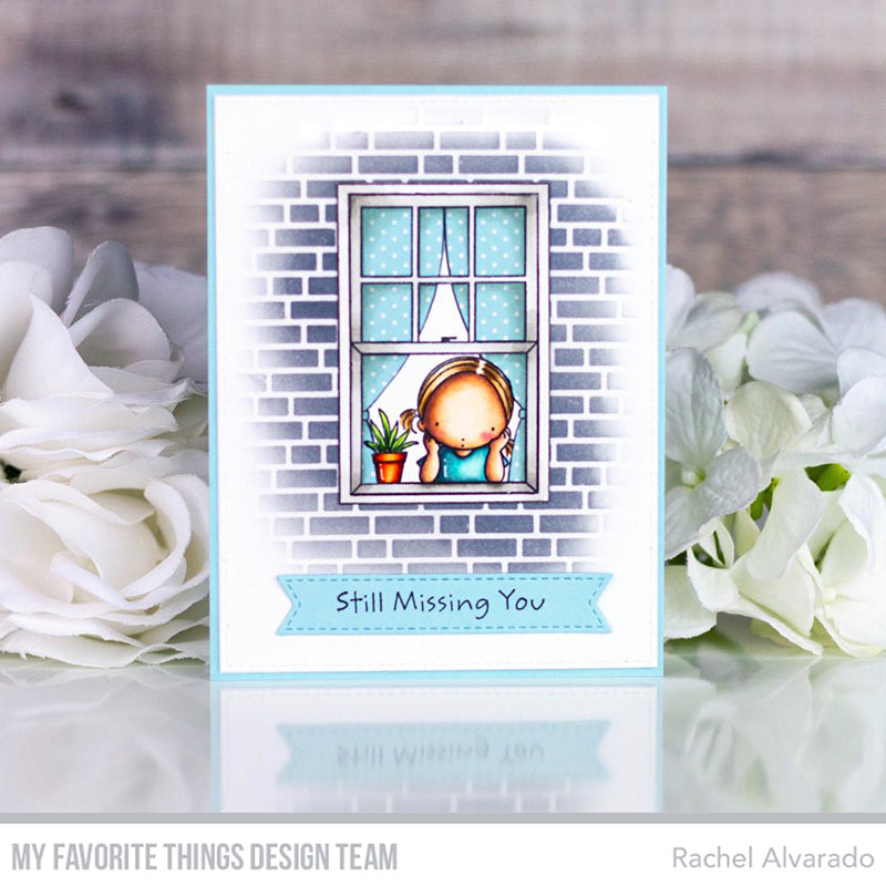 Handmade card from Rachel Alvarado featuring products from My Favorite Things #mftstamps