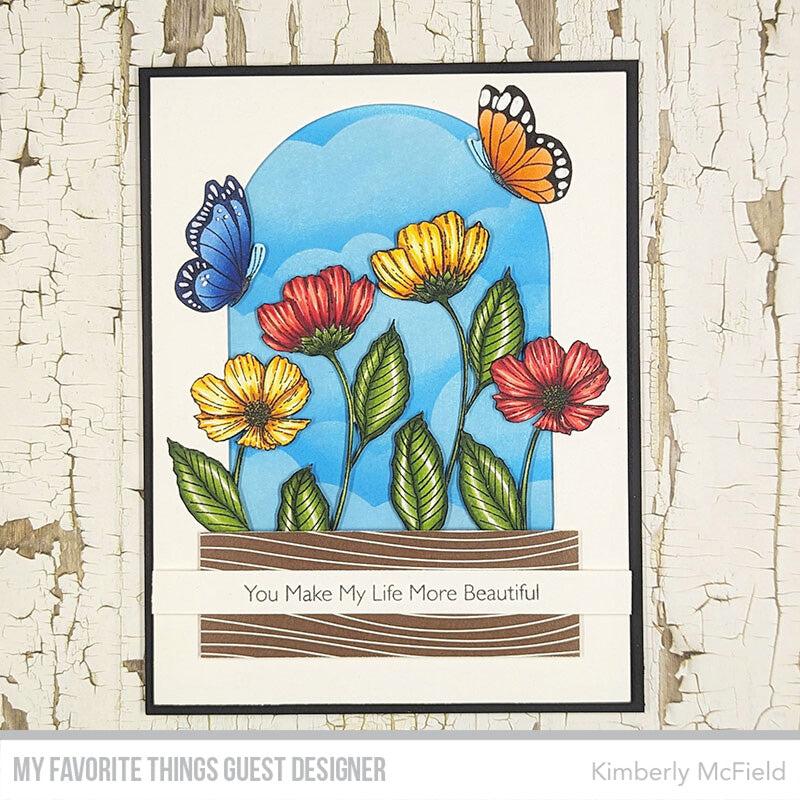 Handmade card from Kimberly McField featuring products from My Favorite Things #mftstamps