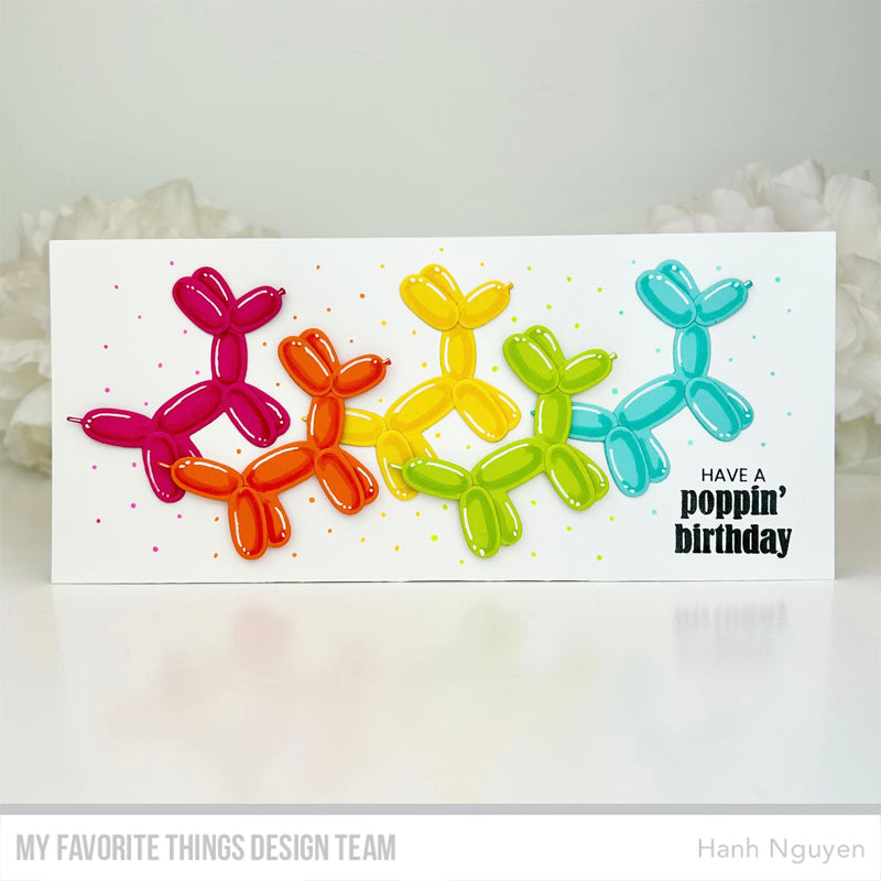 Handmade card from Hanh Nguyen featuring products from My Favorite Things #mftstamps