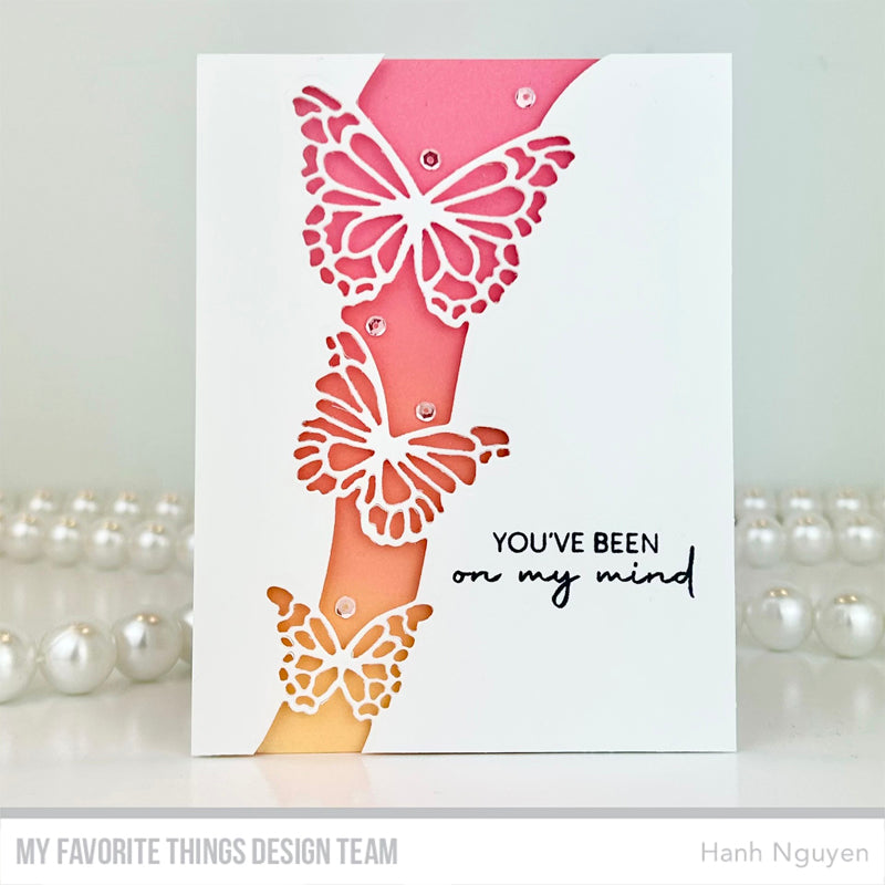 Handmade card from Hanh Nguyen featuring products from My Favorite Things #mftstamps